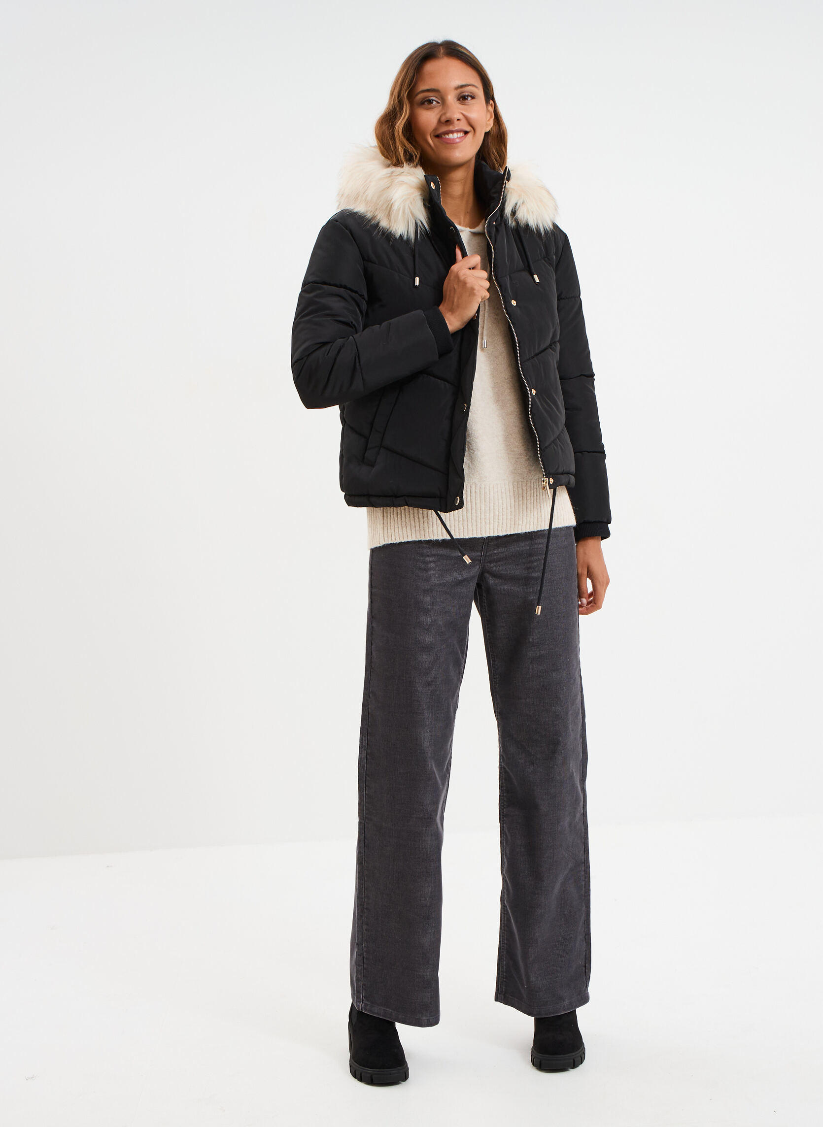 Jean Liberto Noir En Toile - Taille W40 L34 - Coton, Coupe Classique - Occasion Très Bon état