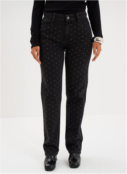 LIBERTO Jeans droit Jean - MIS3_DENIMSTRASS femme noir