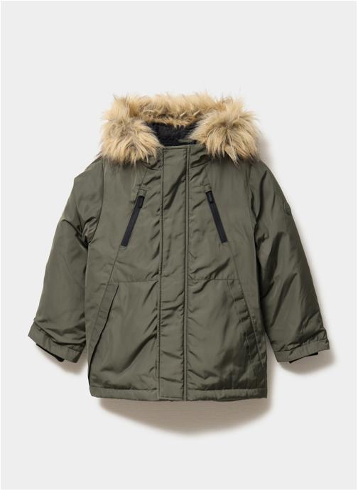 CREEKS Parkas CRE2PACOMESHERP garçon vert