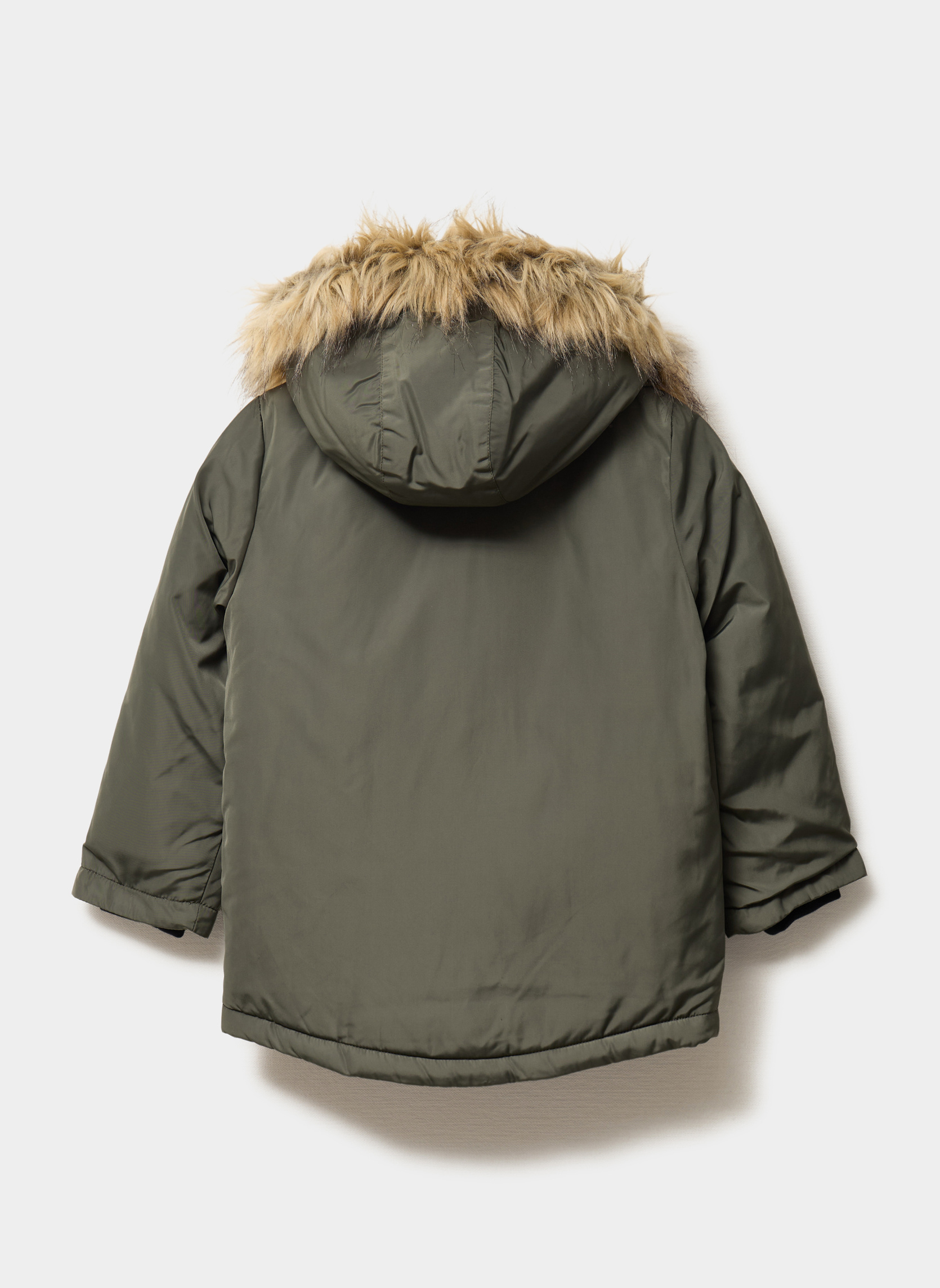 Parkas CRE2PACOMESHERP garçon vert CREEKS Parkas CRE2PACOMESHERP garçon vert Kaki