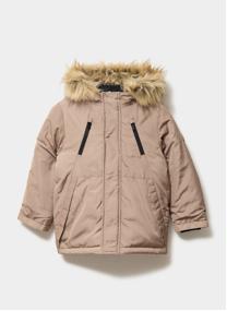 Parkas CRE2PACOMESHERP garçon vert