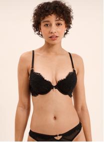 Brassières PRECIEUSEPMWBPLUNGEMAXPU femme noir Mosquitos Brassières PRECIEUSEPMWBPLUNGEMAXPU femme noir Noir