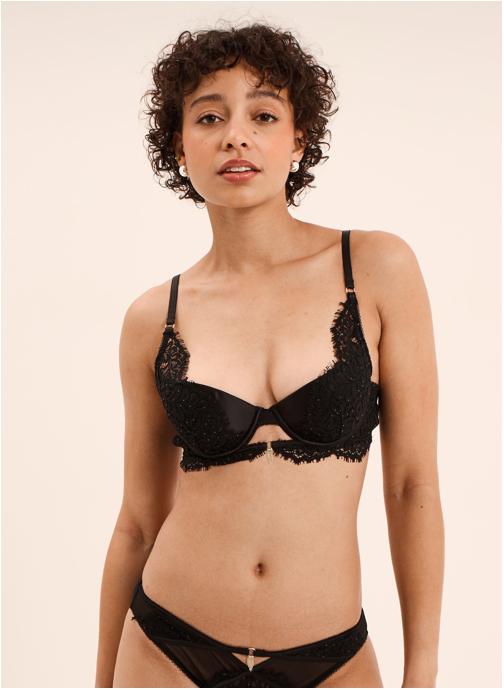 Mosquitos Brassières Soutien-gorge - PRECIEUSEPMWBFOULARD femme noir
