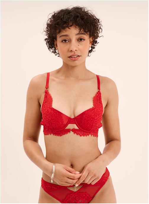 Mosquitos Brassières Soutien-gorge - PRECIEUSEPMWBFOULARD femme rouge