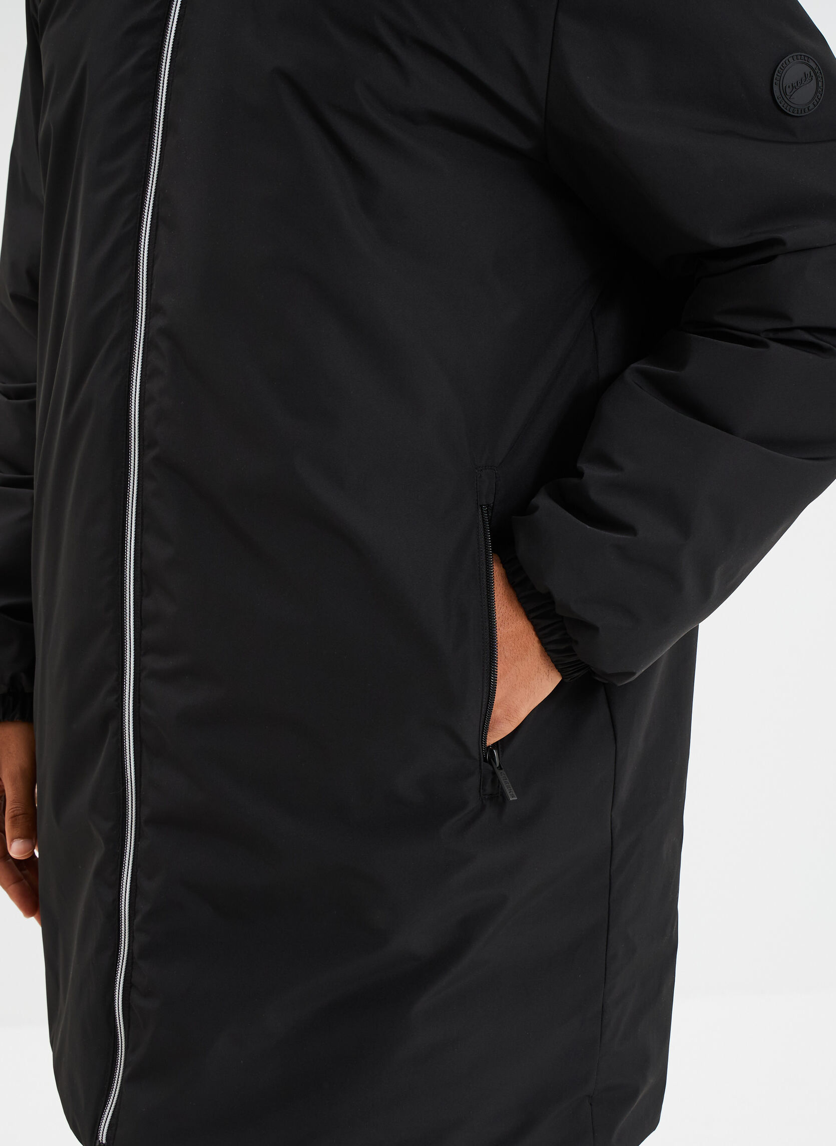 Vestes imperméables Manteau - CRE1PARKER homme noir CREEKS Vestes imperméables Manteau - CRE1PARKER homme noir Noir