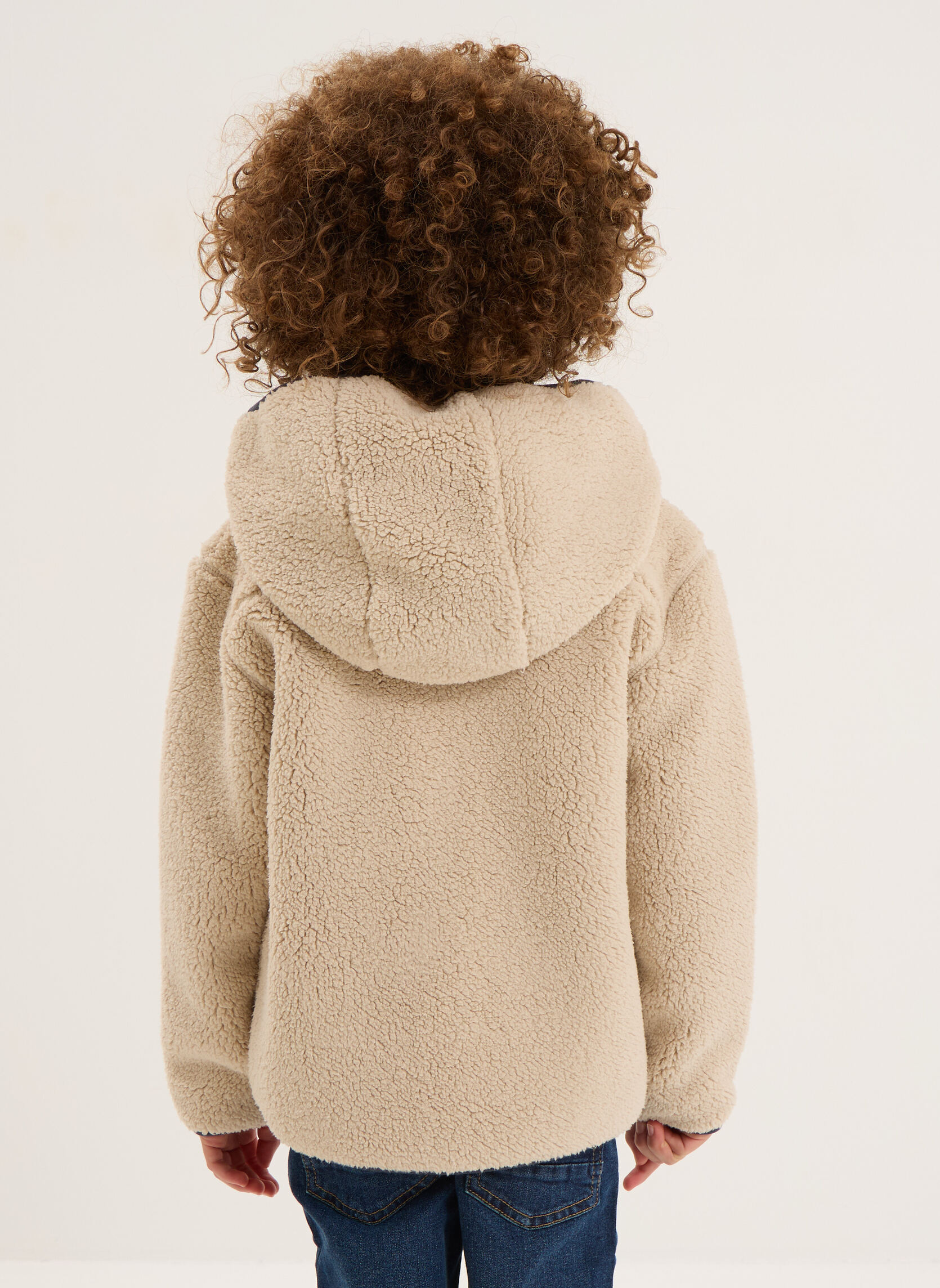 Vestes Gilet - TRA2PALOSHERPA garçon beige Trappeur Vestes Gilet - TRA2PALOSHERPA garçon beige Beige
