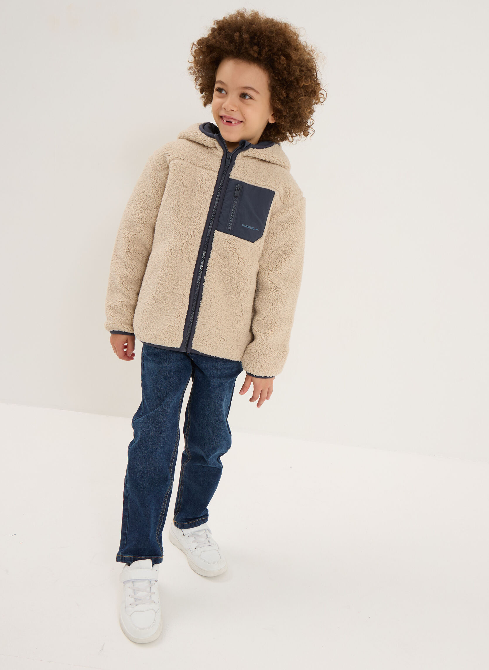 Vestes Gilet - TRA2PALOSHERPA garçon beige Trappeur Vestes Gilet - TRA2PALOSHERPA garçon beige Beige