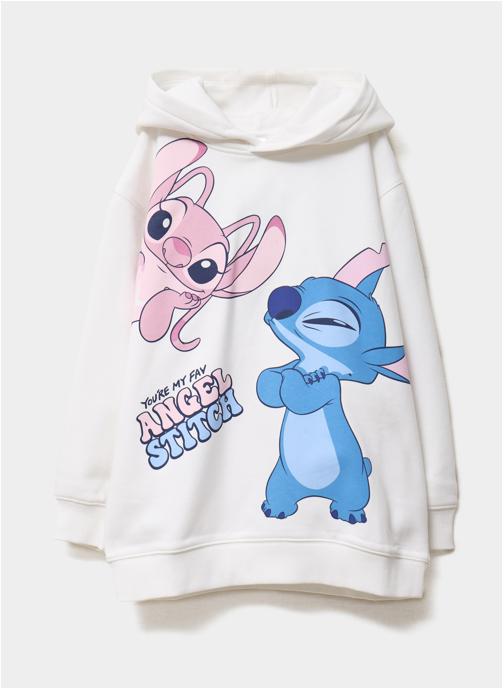 Stitch Sweats à capuche Sweat - SUN_HY61086.F11 fille blanc