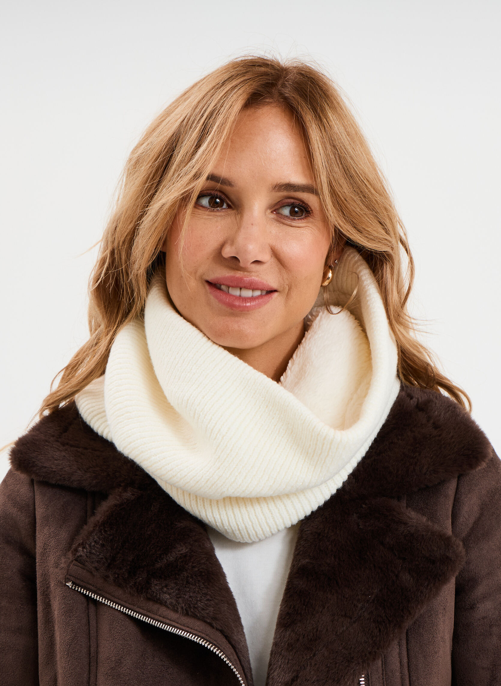 Echarpes Echarpe - SNOOD_CREEKS_ICON_WMN femme beige CREEKS Echarpes Echarpe - SNOOD_CREEKS_ICON_WMN femme beige Beige
