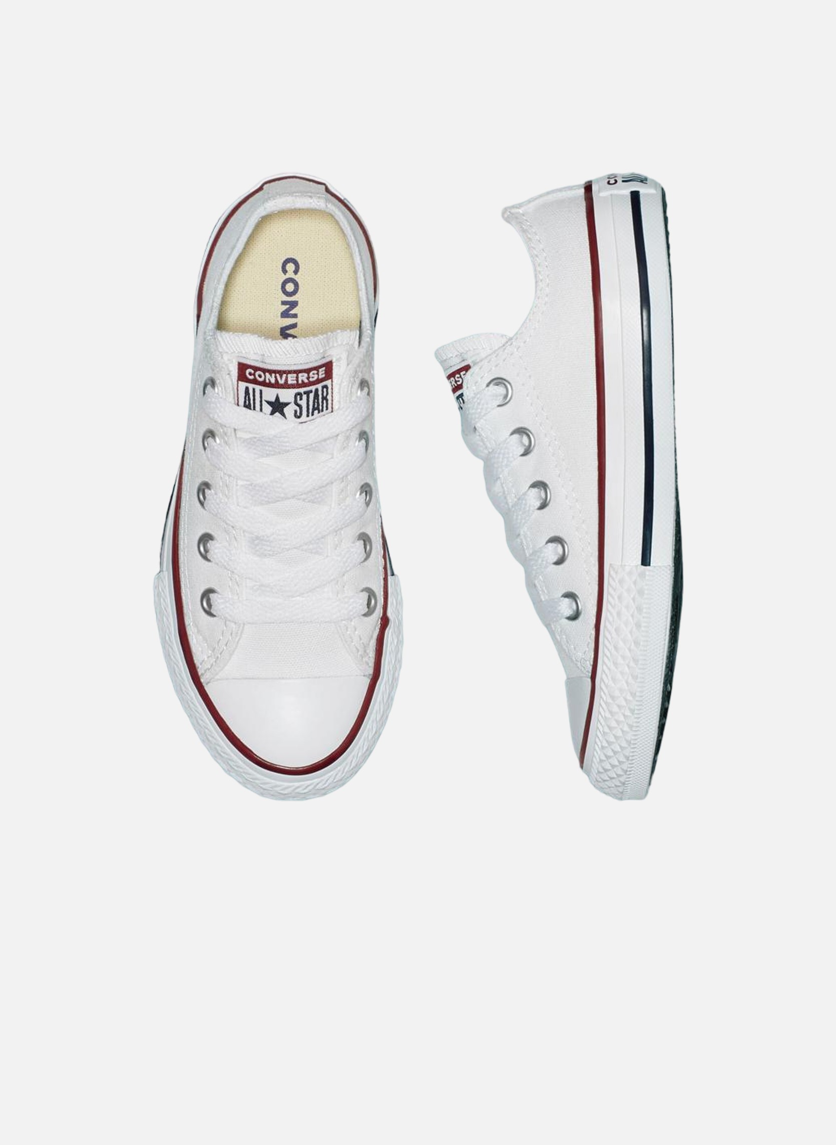 Baskets basses Chuck Taylor All Star Seasonal Ox garçon blanc Converse Baskets basses Chuck Taylor All Star Seasonal Ox garçon blanc Blanc
