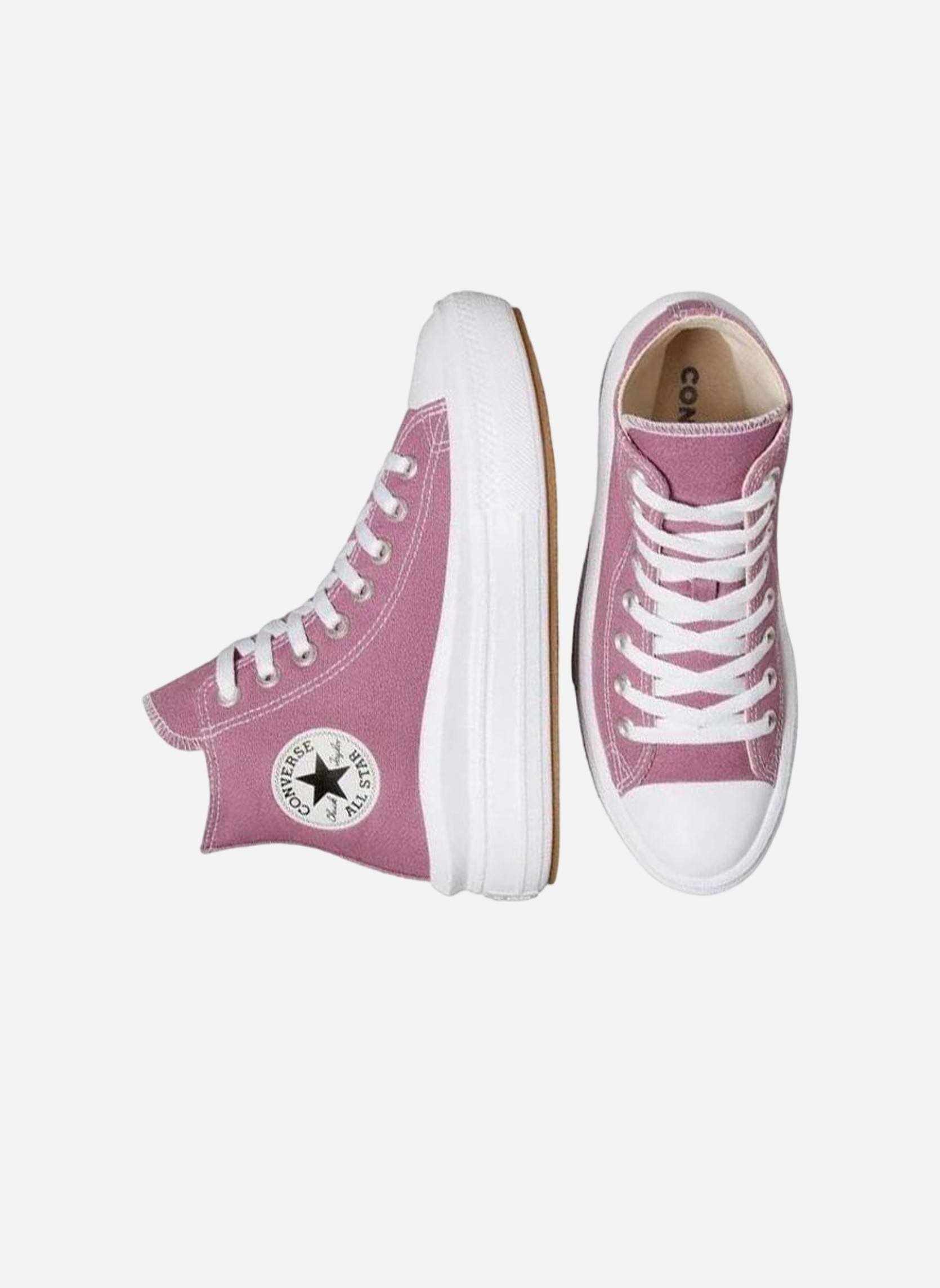 Baskets basses Chuck Taylor All Star Move femme rose Converse Baskets basses Chuck Taylor All Star Move femme rose Rose