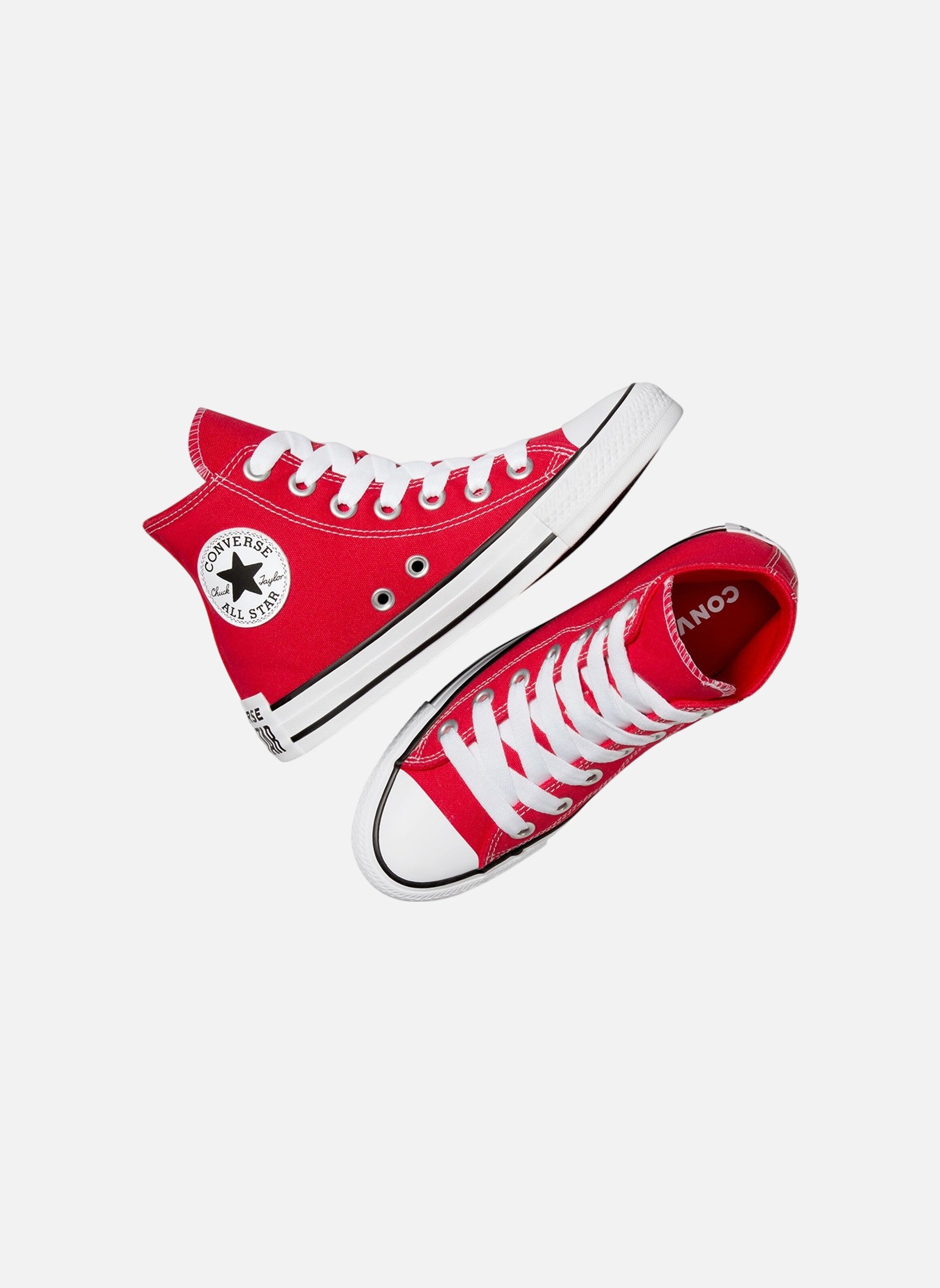Baskets basses Chuck Classic Hi femme rouge Converse Baskets basses Chuck Classic Hi femme rouge Rouge