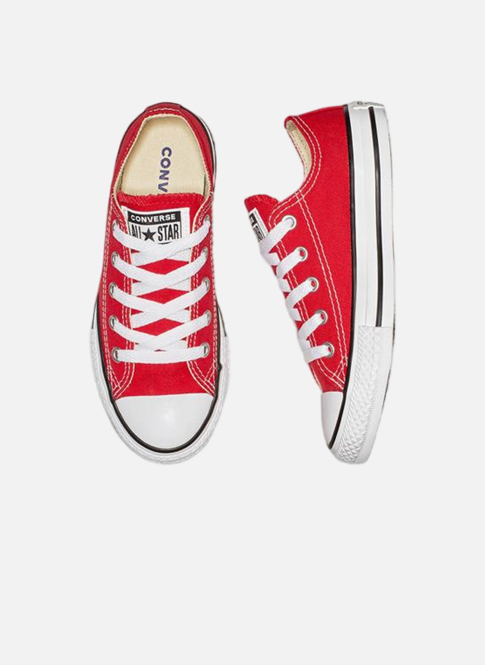 Baskets basses Chuck Taylor All Star garçon rouge Converse Baskets basses Chuck Taylor All Star garçon rouge Rouge