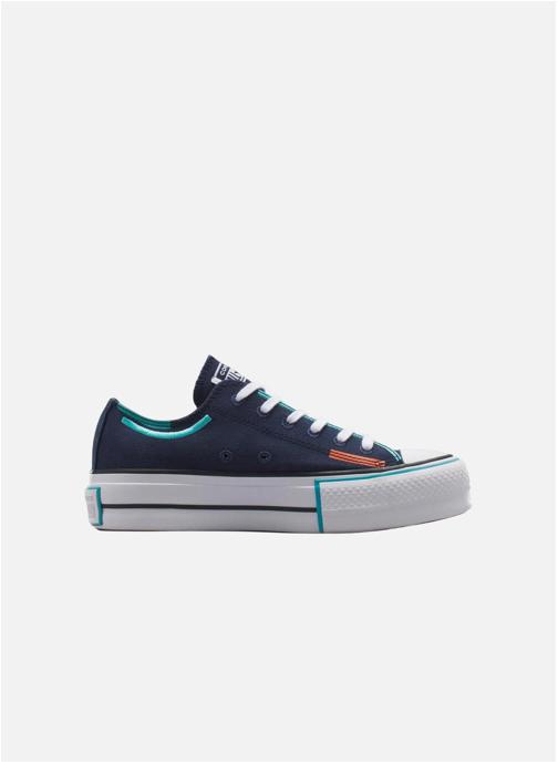 Converse Baskets basses Chuck Taylor All Star Lift Platform femme bleu