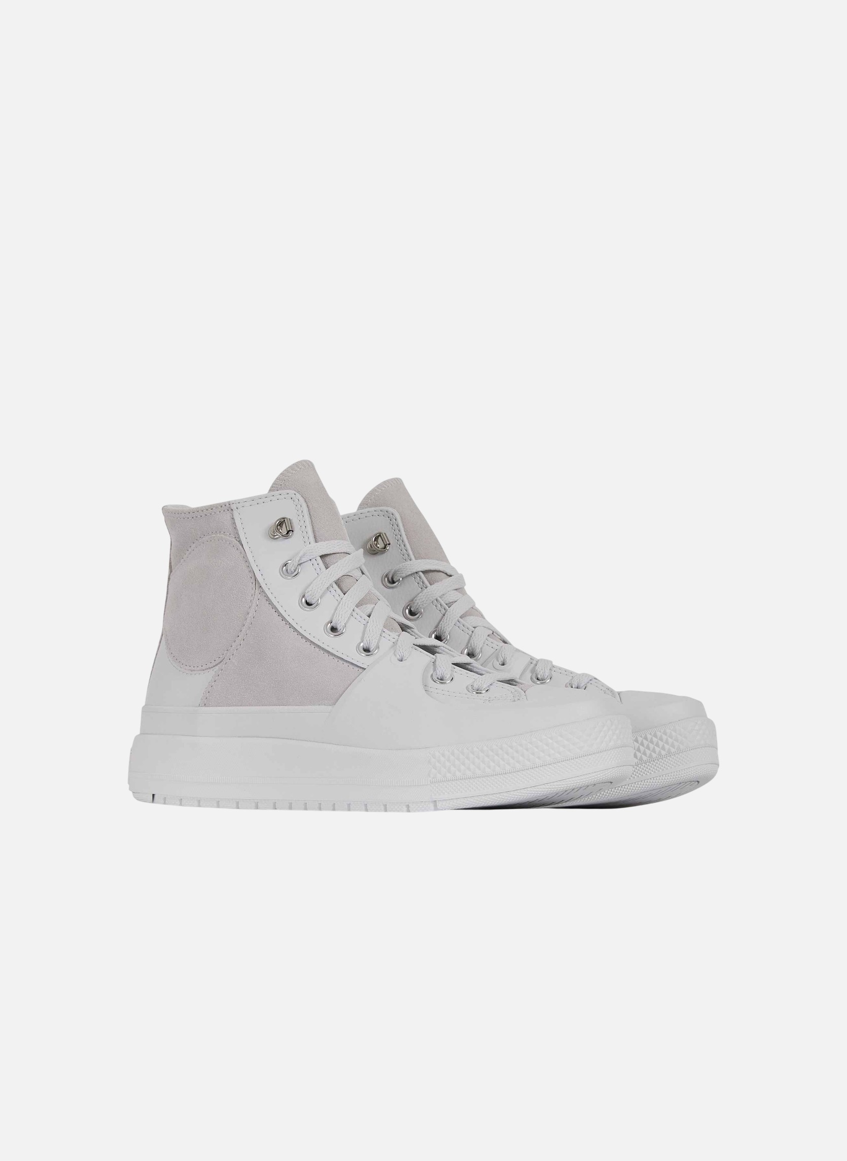 Baskets basses Chuck Taylor All Star Hi Construct homme blanc Converse Baskets basses Chuck Taylor All Star Hi Construct homme blanc Blanc