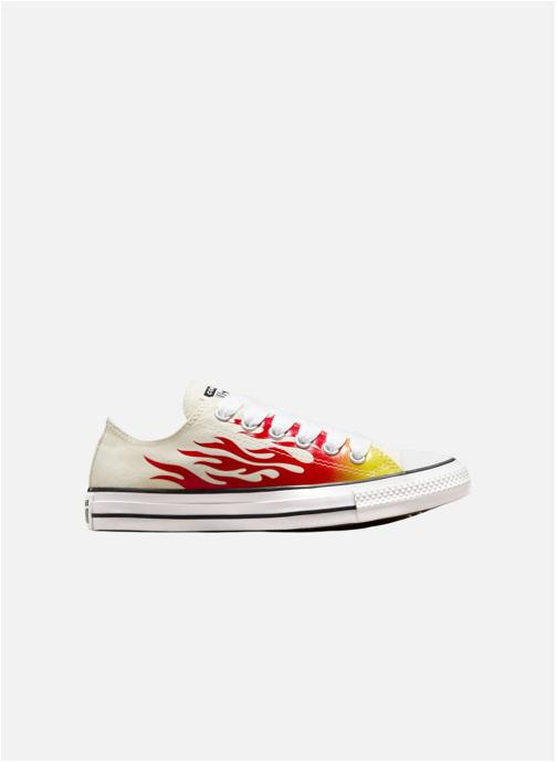 Converse Baskets basses Chuck Taylor All Star Flames femme blanc