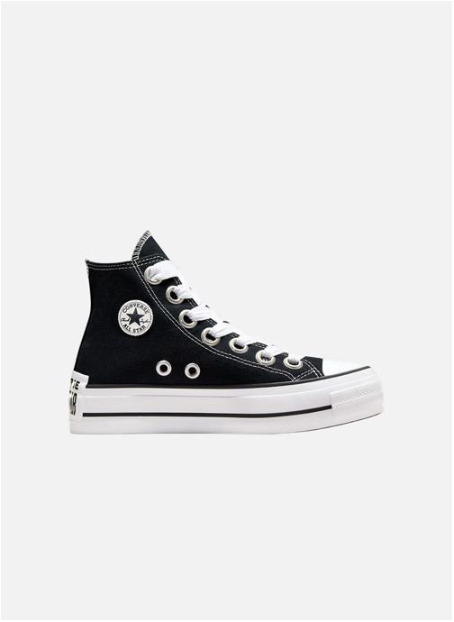 Converse Baskets basses Chuck Taylor All Star Lift Platform Sketch femme noir