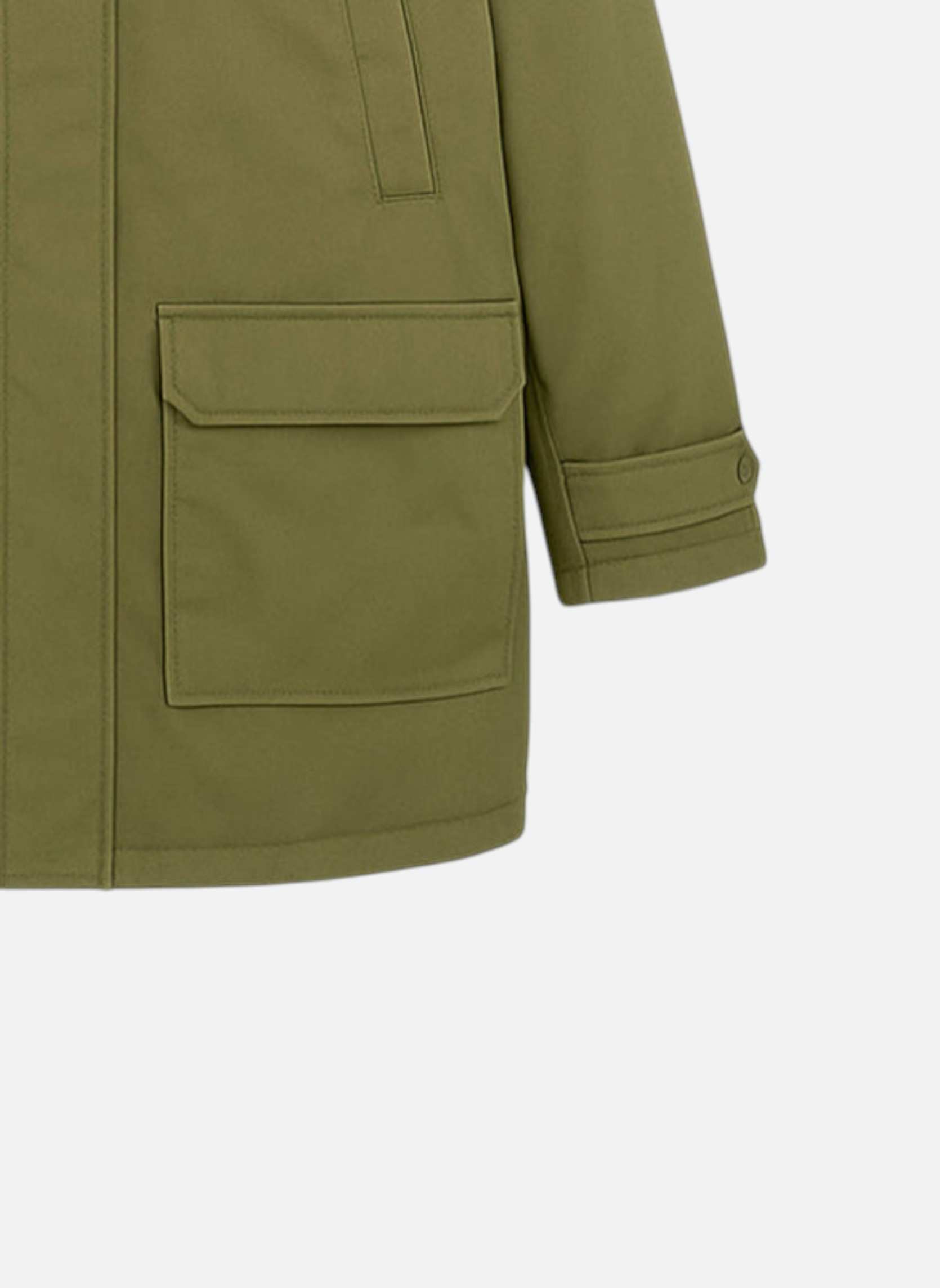 Parkas John homme vert Serge Blanco Parkas John homme vert Kaki