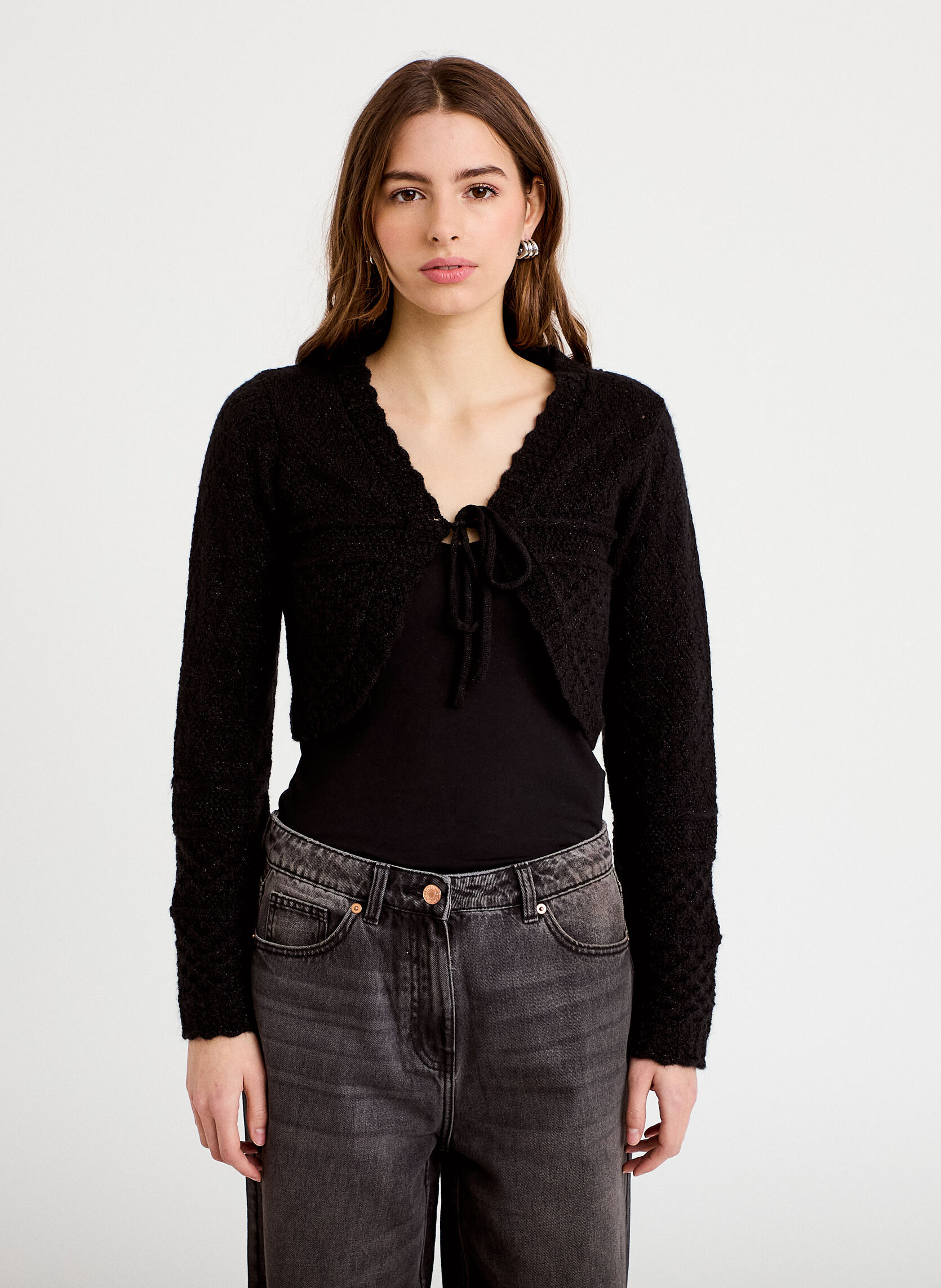 Gilets BOLEROCHAUD femme noir Cache Cache Gilets BOLEROCHAUD femme noir Noir