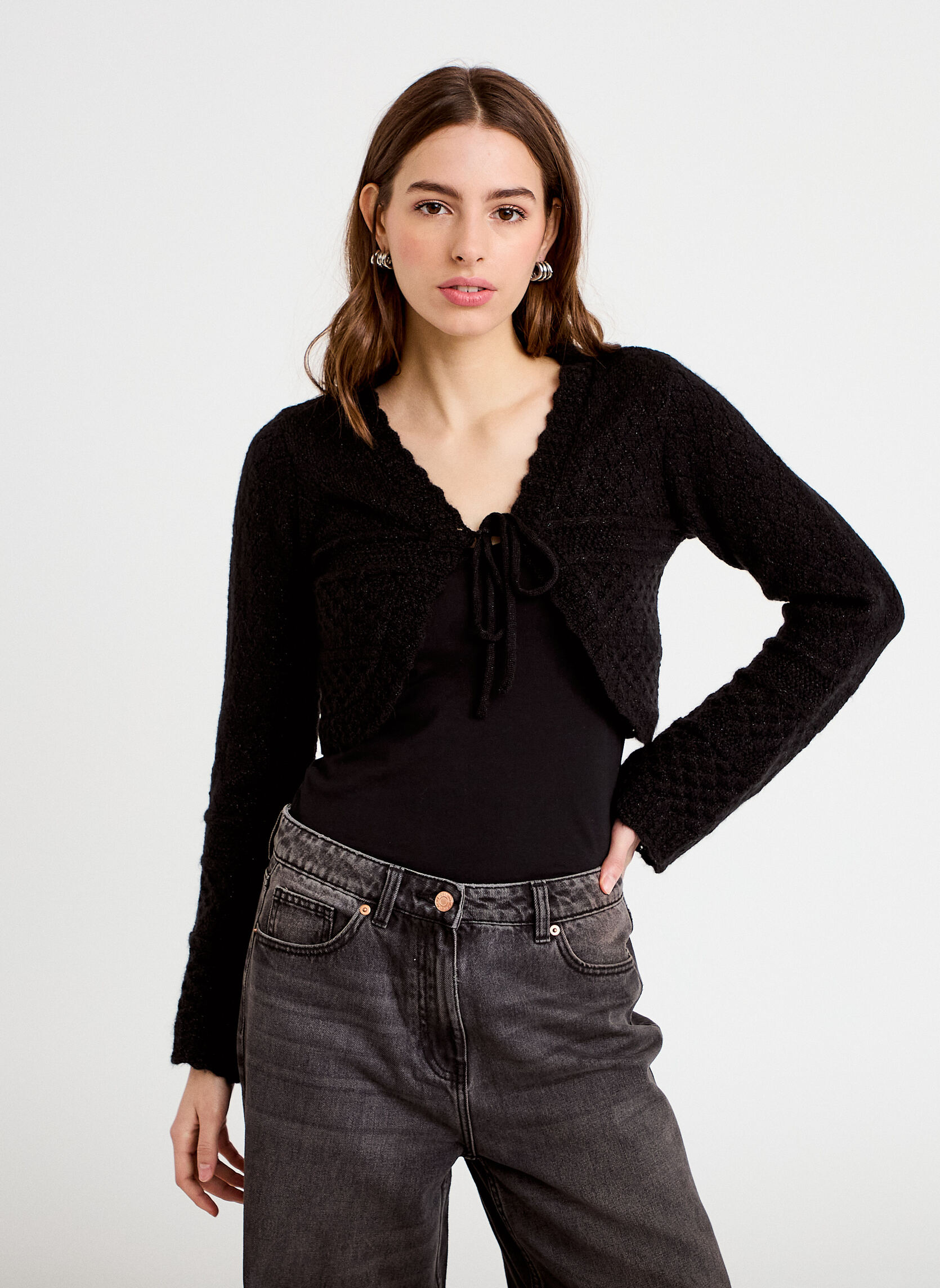 Gilets BOLEROCHAUD femme noir Cache Cache Gilets BOLEROCHAUD femme noir Noir