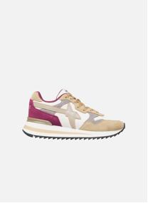 Baskets basses Sneakers YAK-W. Blanc-Beige- femme multicolore W6YZ Baskets basses Sneakers YAK-W. Blanc-Beige- femme multicolore Multicouleur