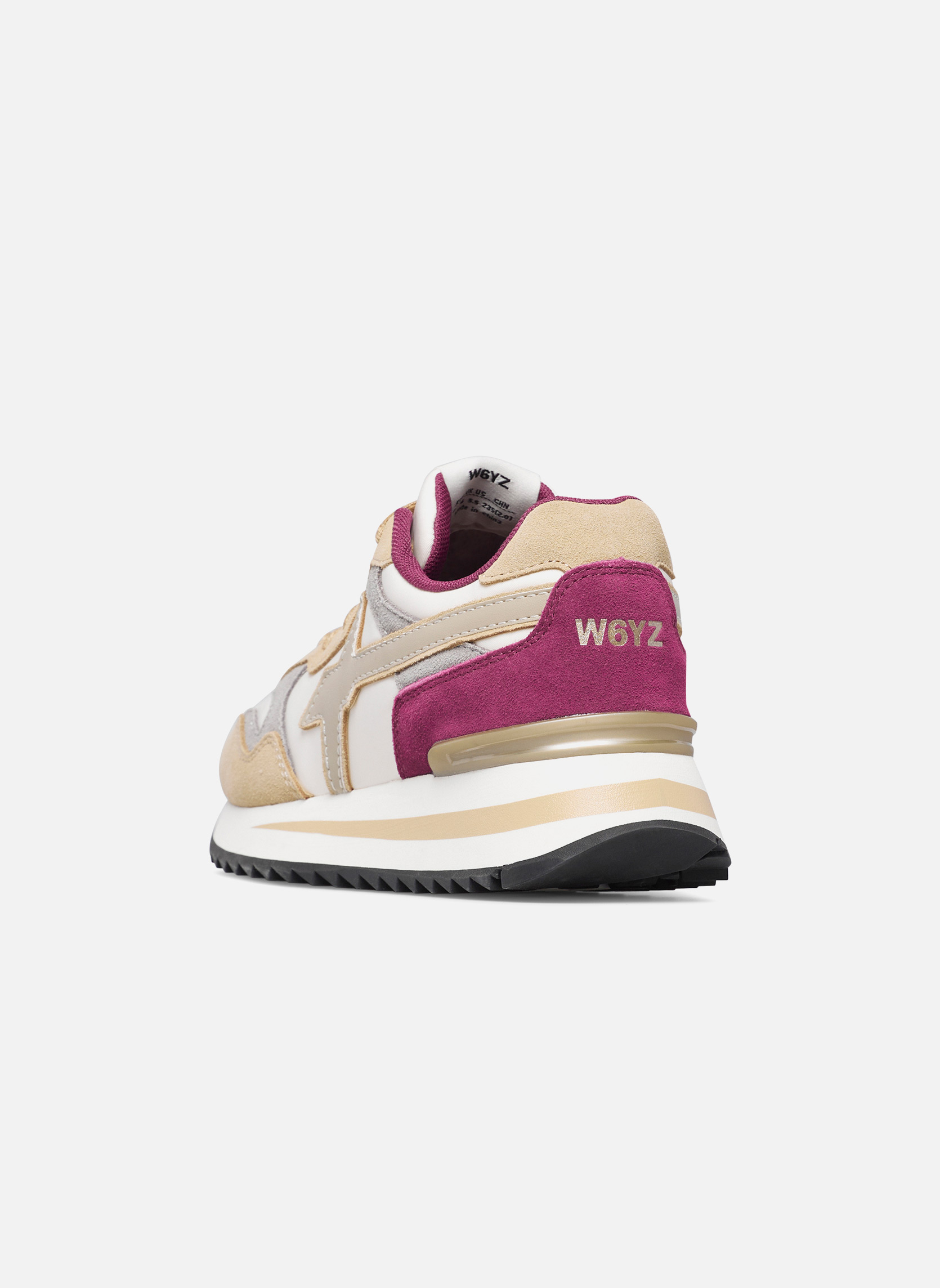 Baskets basses Sneakers YAK-W. Blanc-Beige- femme multicolore W6YZ Baskets basses Sneakers YAK-W. Blanc-Beige- femme multicolore Multicouleur