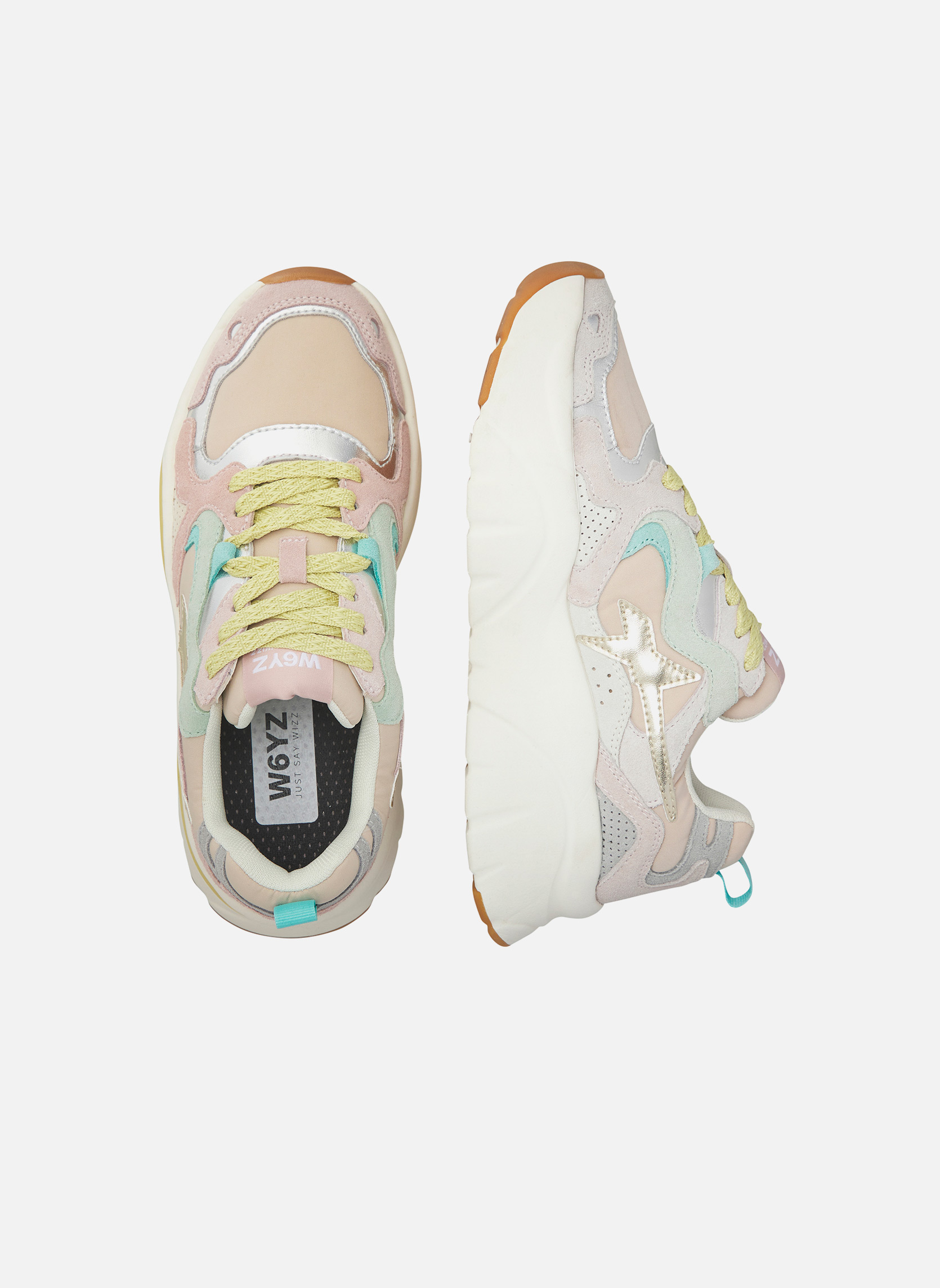 Baskets basses Sneakers MIA-W. Rose poudré-Sage femme rose W6YZ Baskets basses Sneakers MIA-W. Rose poudré-Sage femme rose Rose clair
