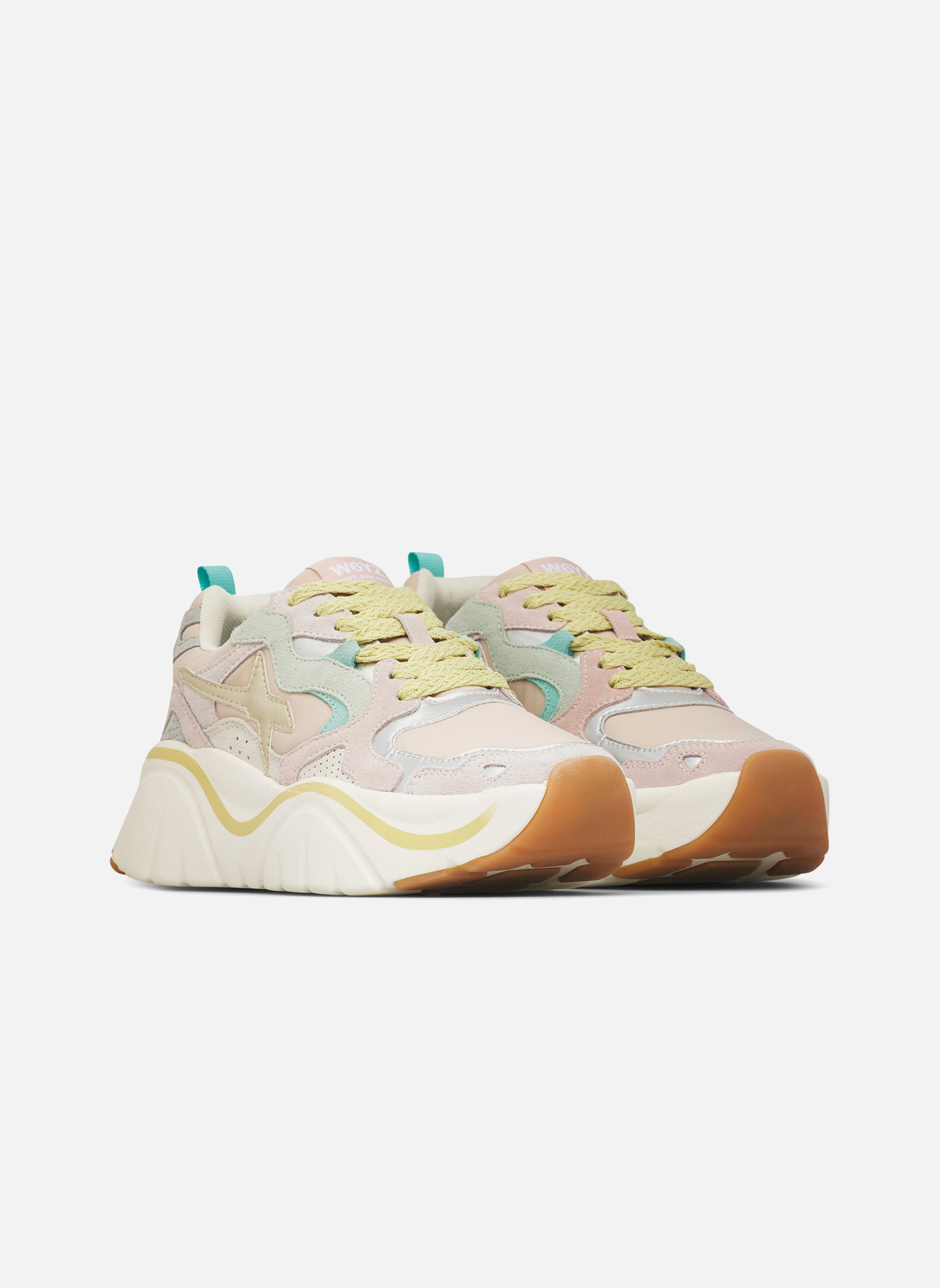Baskets basses Sneakers MIA-W. Rose poudré-Sage femme rose W6YZ Baskets basses Sneakers MIA-W. Rose poudré-Sage femme rose Rose clair