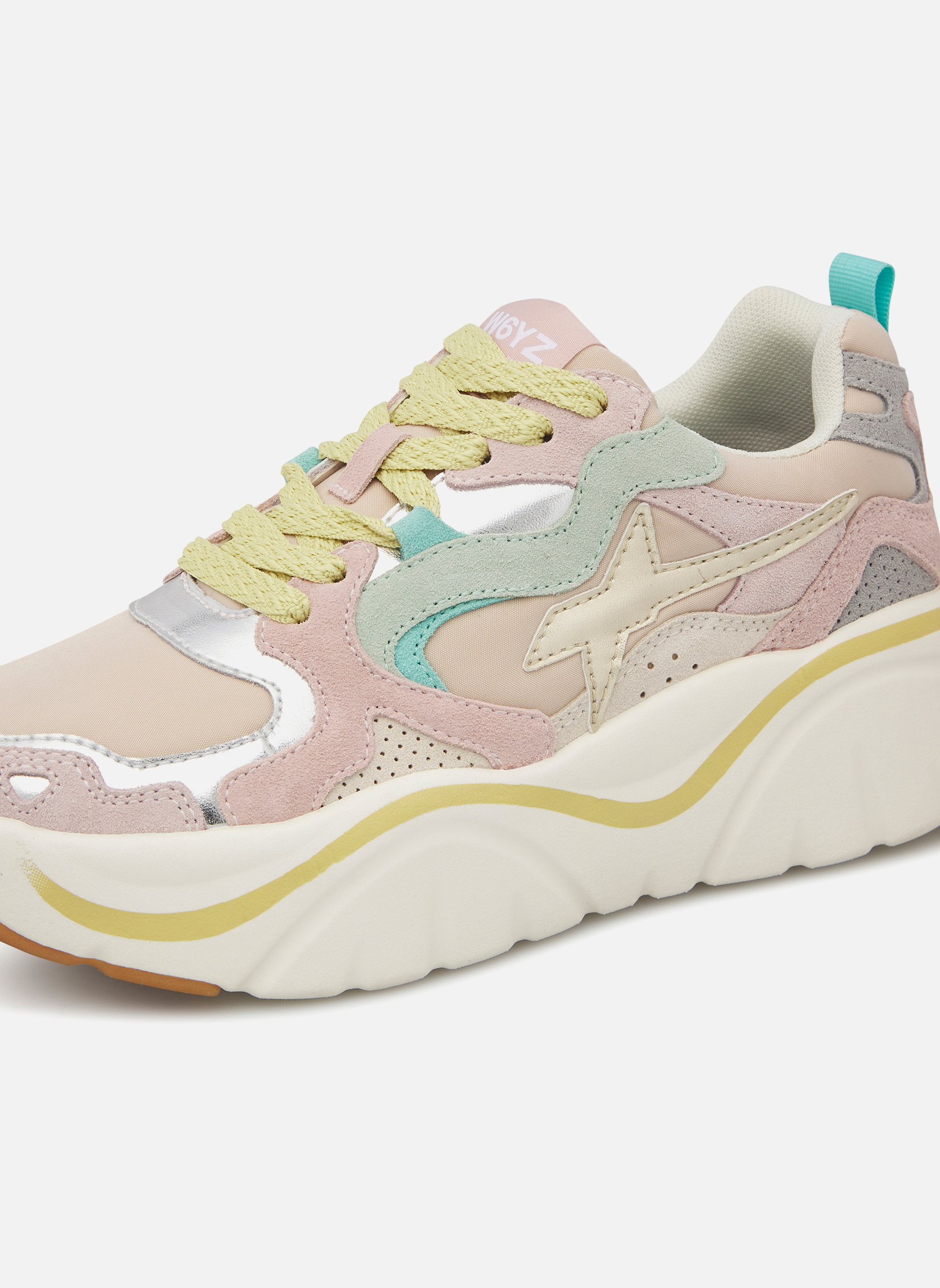 Baskets basses Sneakers MIA-W. Rose poudré-Sage femme rose W6YZ Baskets basses Sneakers MIA-W. Rose poudré-Sage femme rose Rose clair
