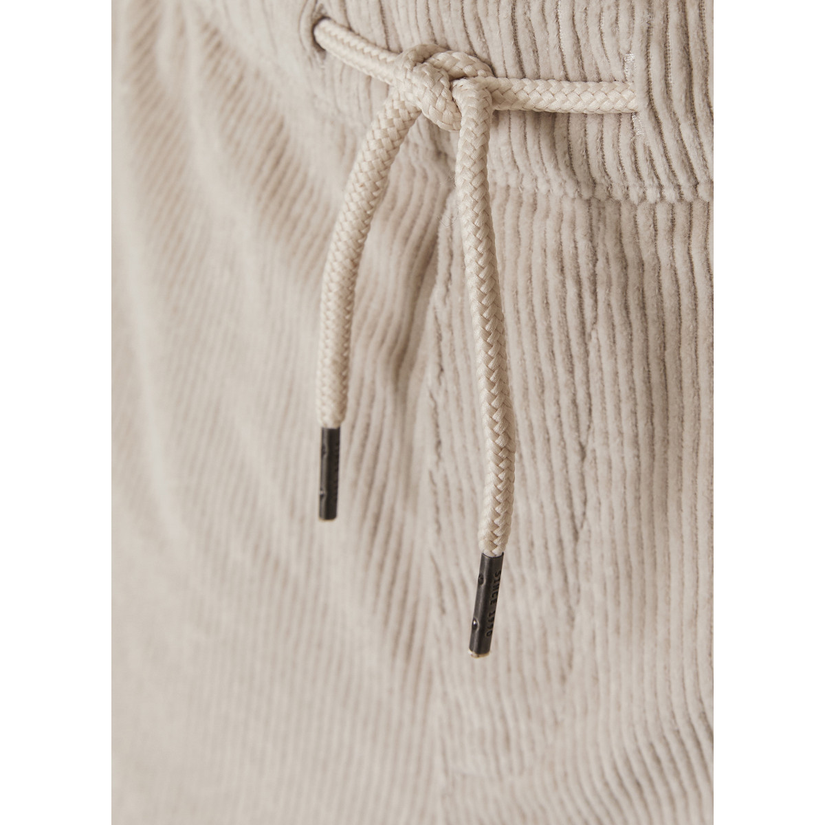 Pantalon Homme CELIO Taille 38 Beige à Fines Rayures - Coupe Droite, Coton, Neuf Avec étiquettes
