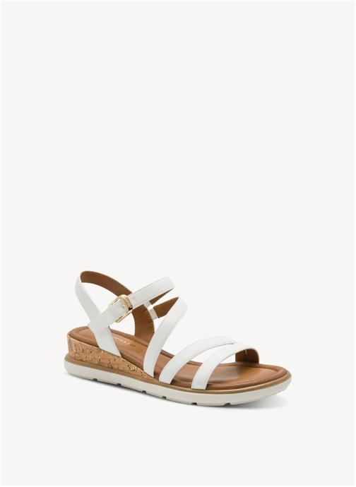 Tamaris Sandales 1-28713-46 femme blanc