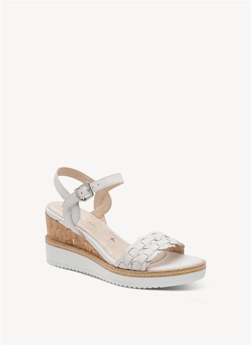 Tamaris Sandales 1-28334-46 femme blanc