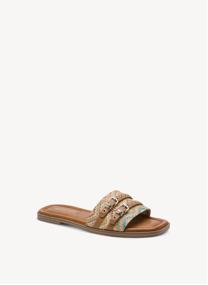 Mules 1-27134-46 femme marron