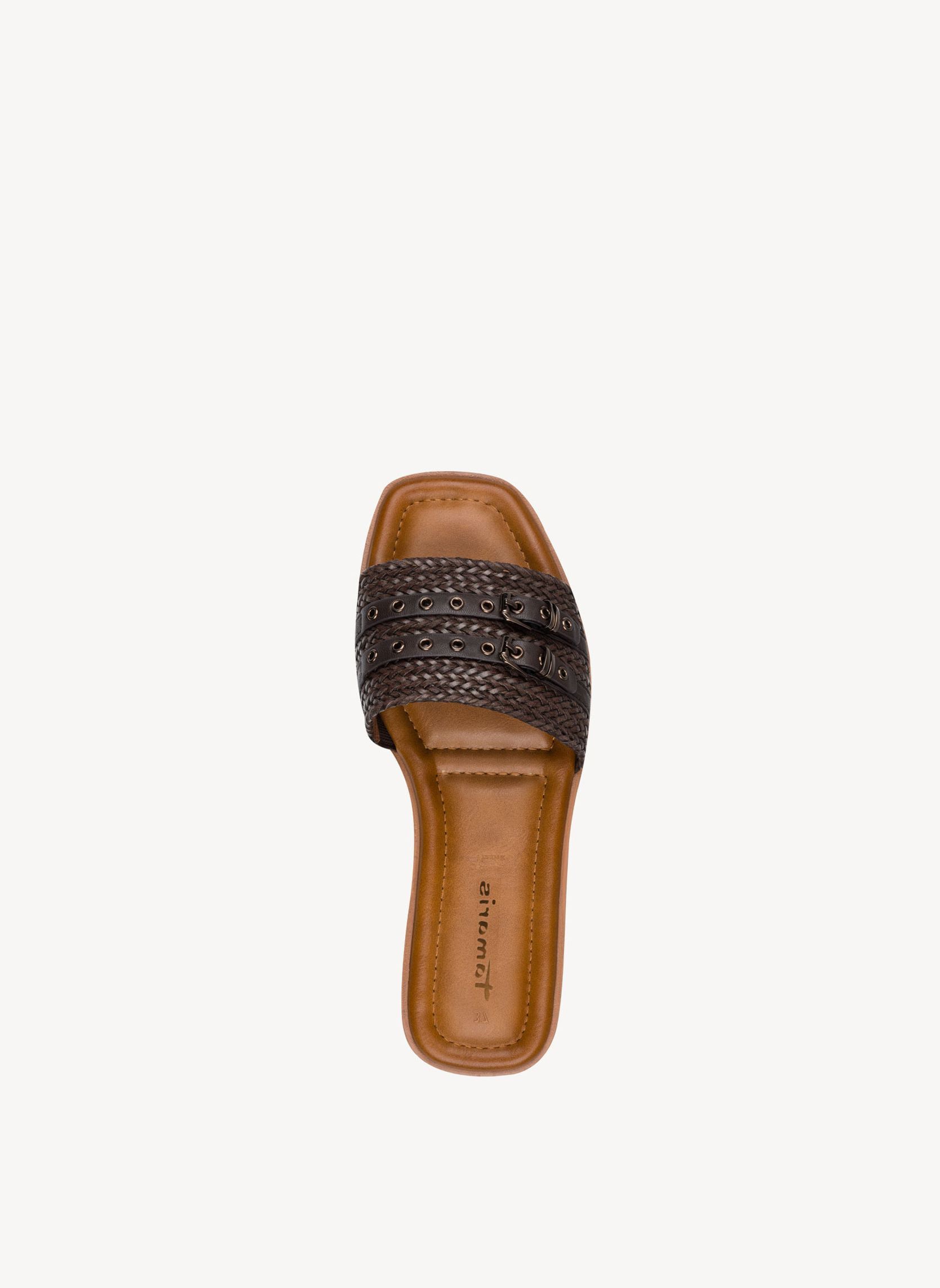 Mules 1-27134-46 femme marron Tamaris Mules 1-27134-46 femme marron Marron mat