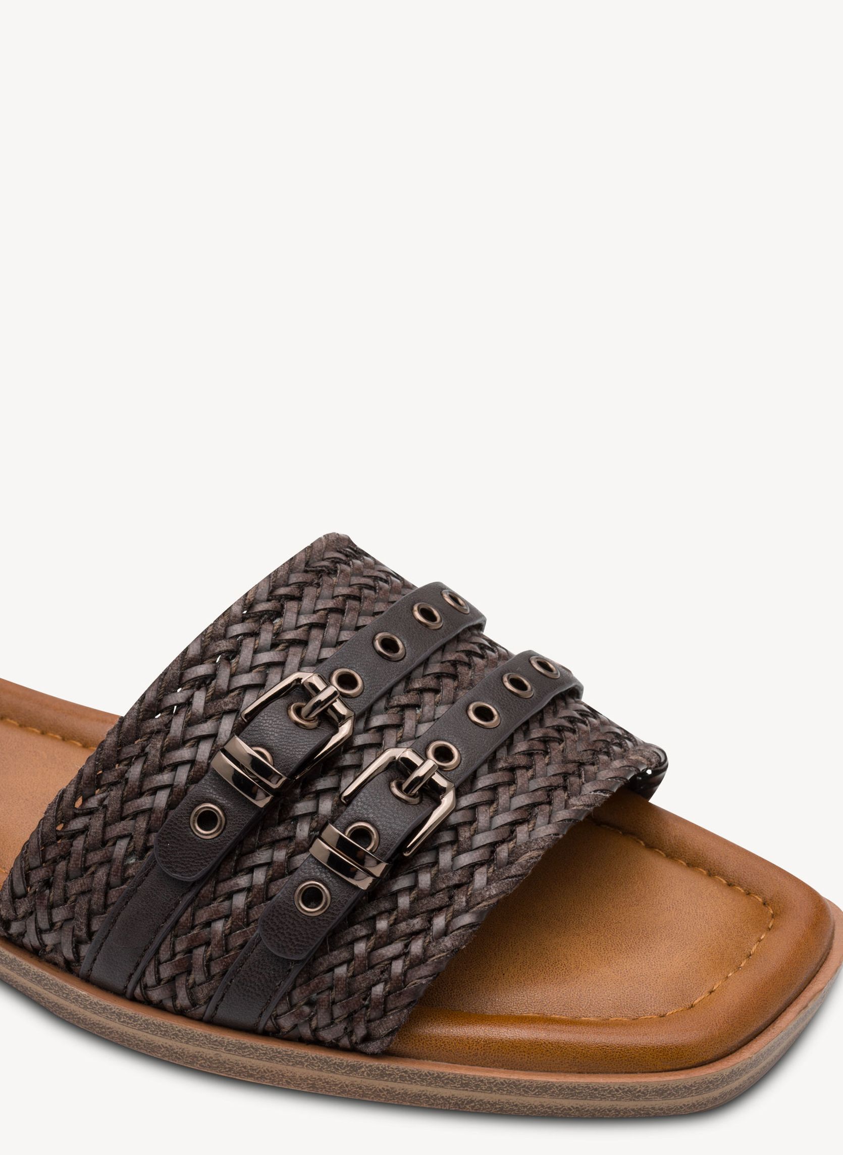 Mules 1-27134-46 femme marron Tamaris Mules 1-27134-46 femme marron Marron mat