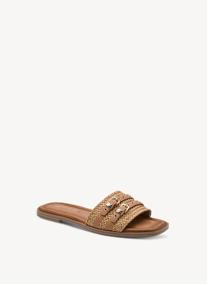 Mules 1-27134-46 femme marron