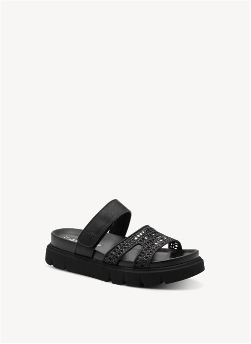 Tamaris Mules 1-27422-46 femme noir