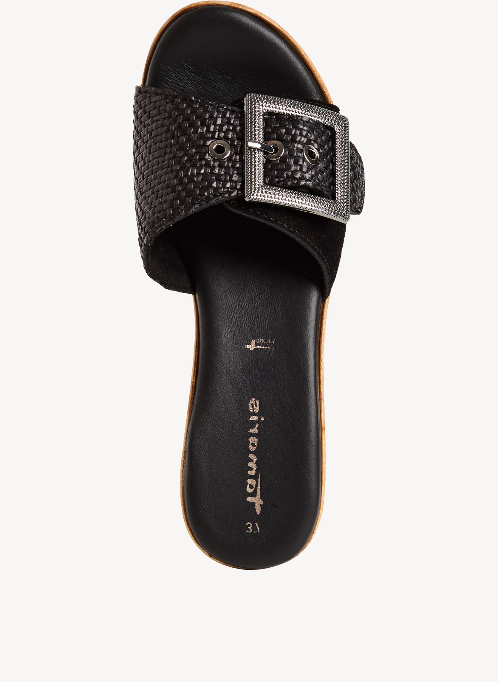 Mules 1-27208-46 femme noir Tamaris Mules 1-27208-46 femme noir Noir