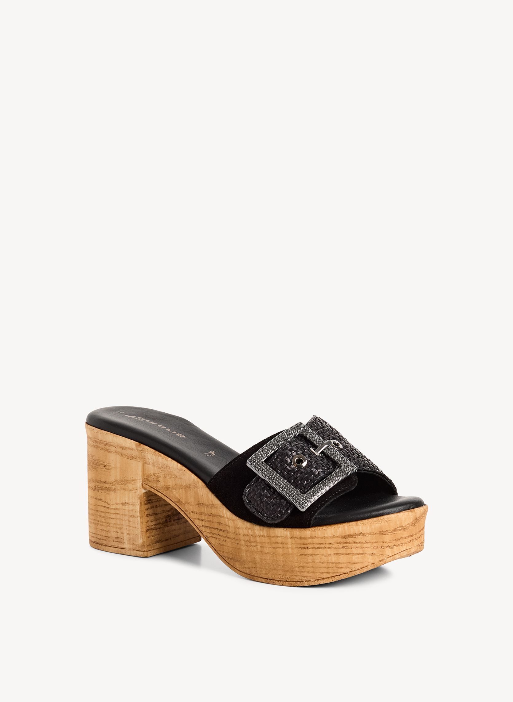 Mules 1-27208-46 femme noir Tamaris Mules 1-27208-46 femme noir Noir