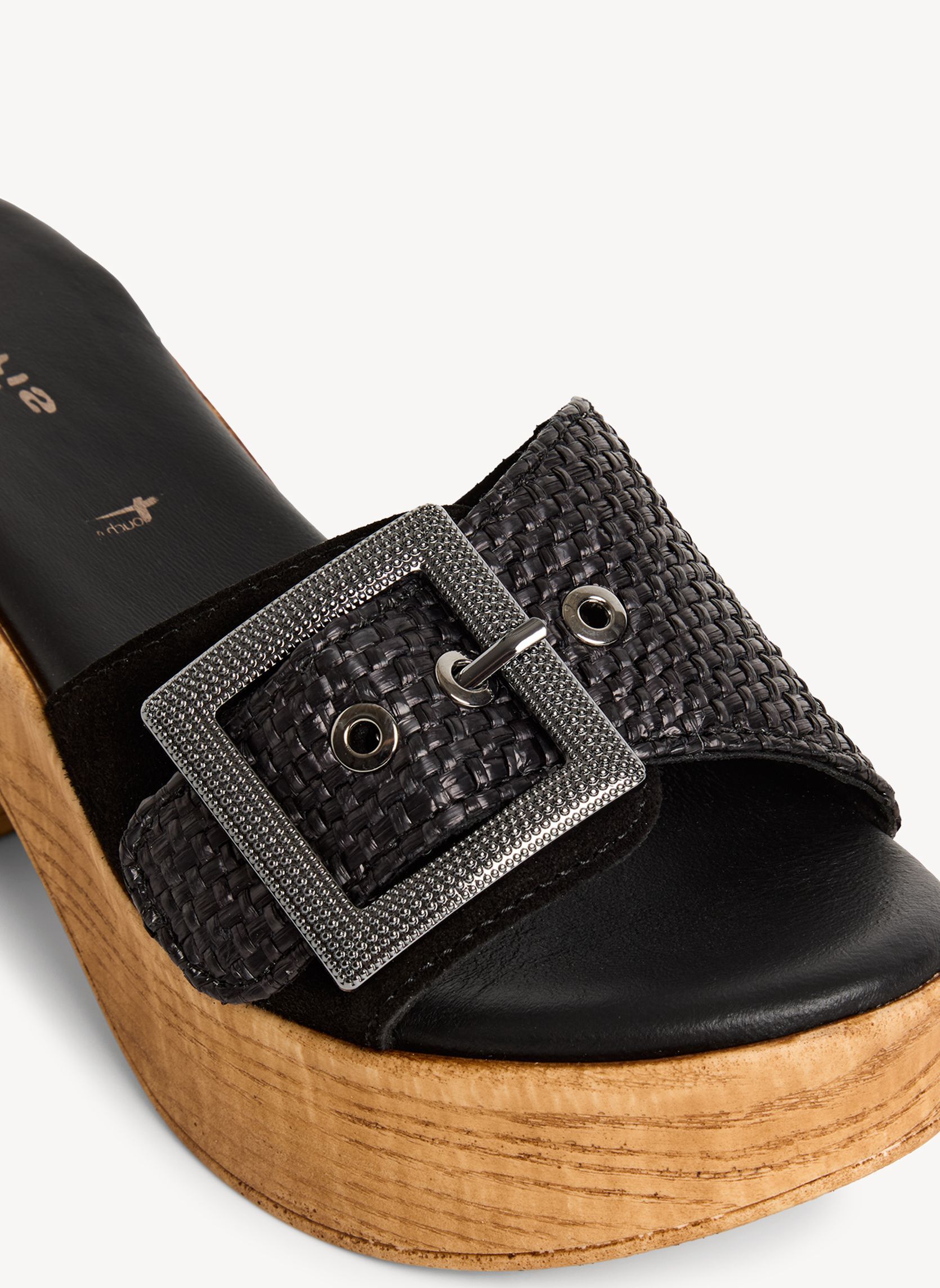Mules 1-27208-46 femme noir Tamaris Mules 1-27208-46 femme noir Noir