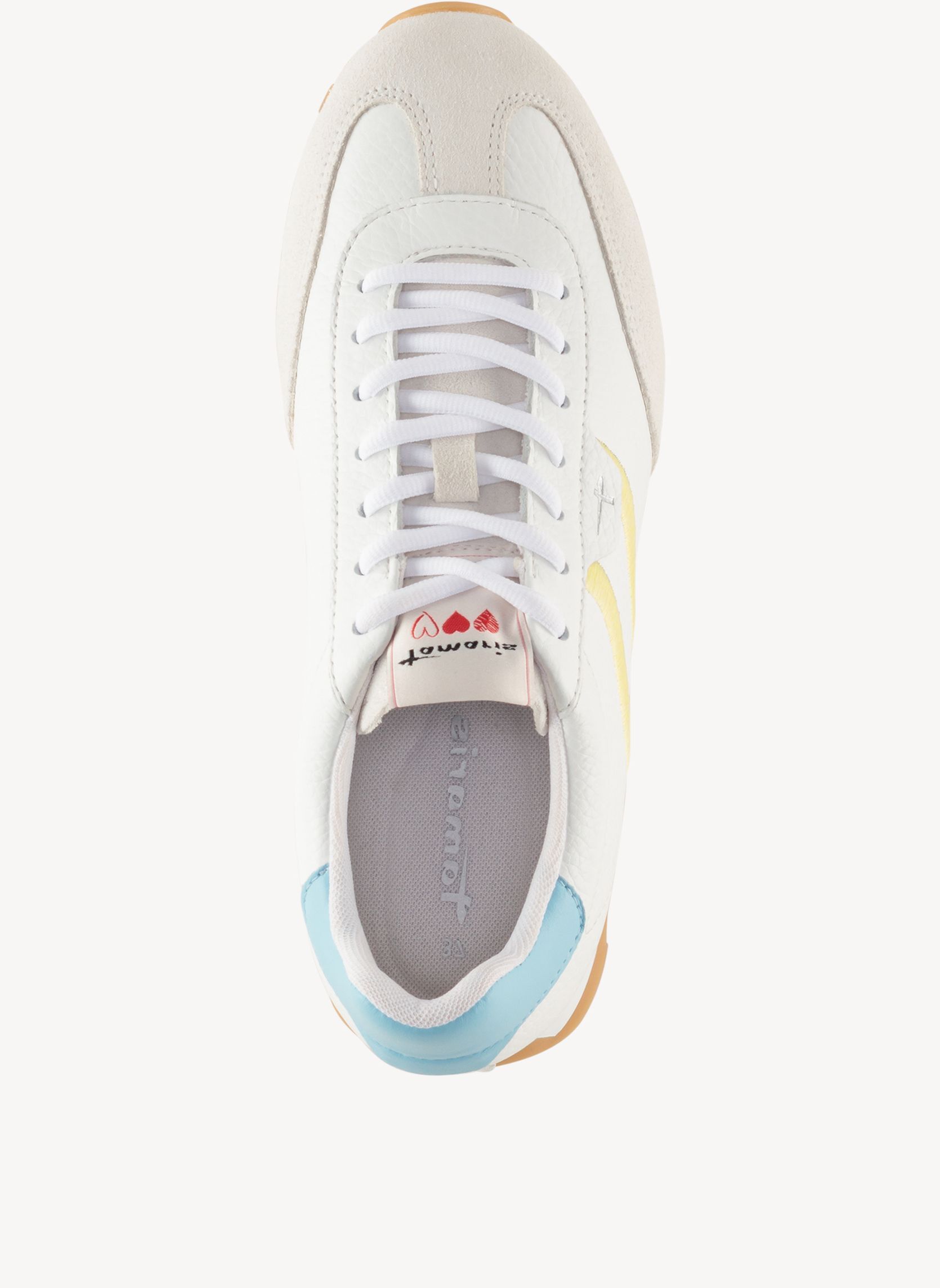 Baskets basses 1-23614-46 femme blanc Tamaris Baskets basses 1-23614-46 femme blanc Blanc