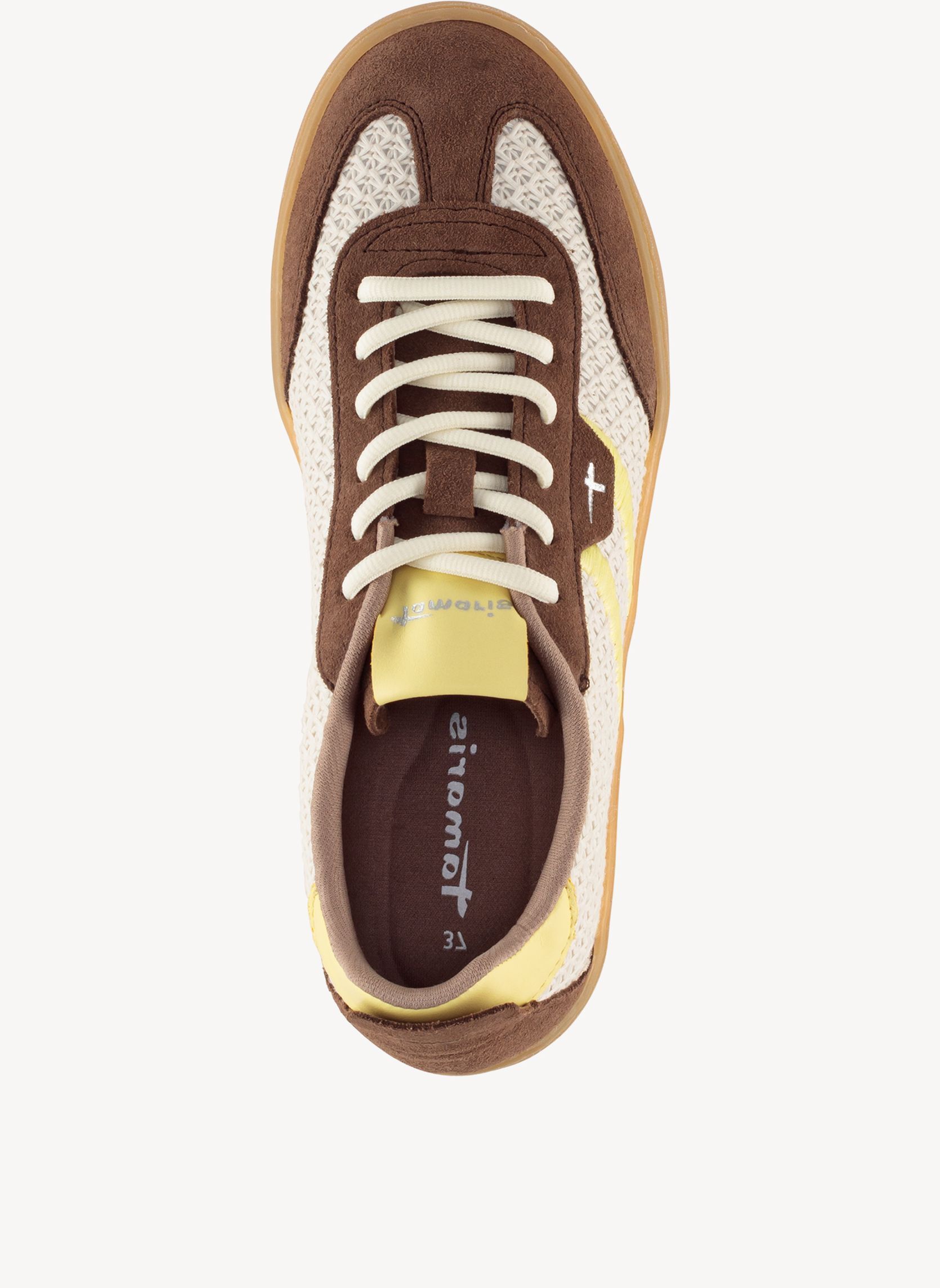 Baskets basses 1-23633-46 femme marron Tamaris Baskets basses 1-23633-46 femme marron Camel