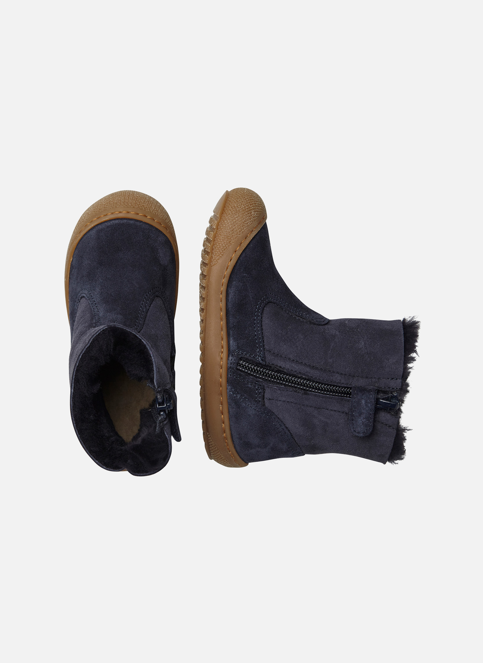 Bottines Fille Garçon WUIWUIYU Classiques Lacets Imperméables - Enfant 1 à 12 Ans