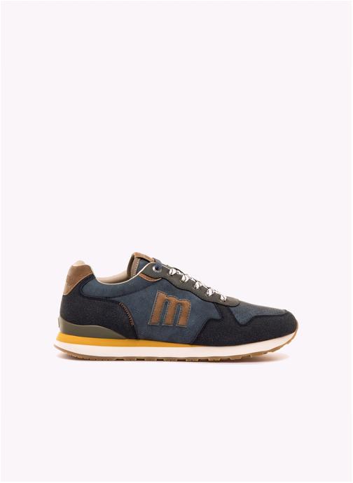 MTNG Baskets basses Sneakers Homme MTNG PORLAND beige homme bleu