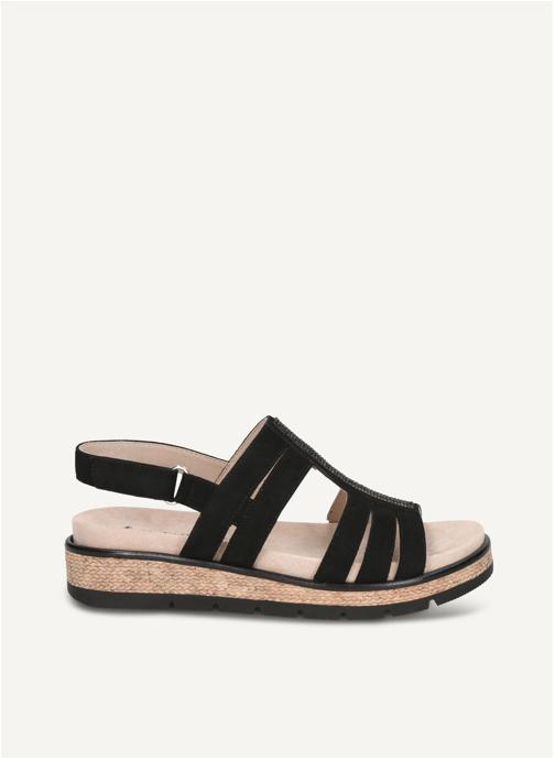 Caprice Sandales 9-28752-46 femme noir