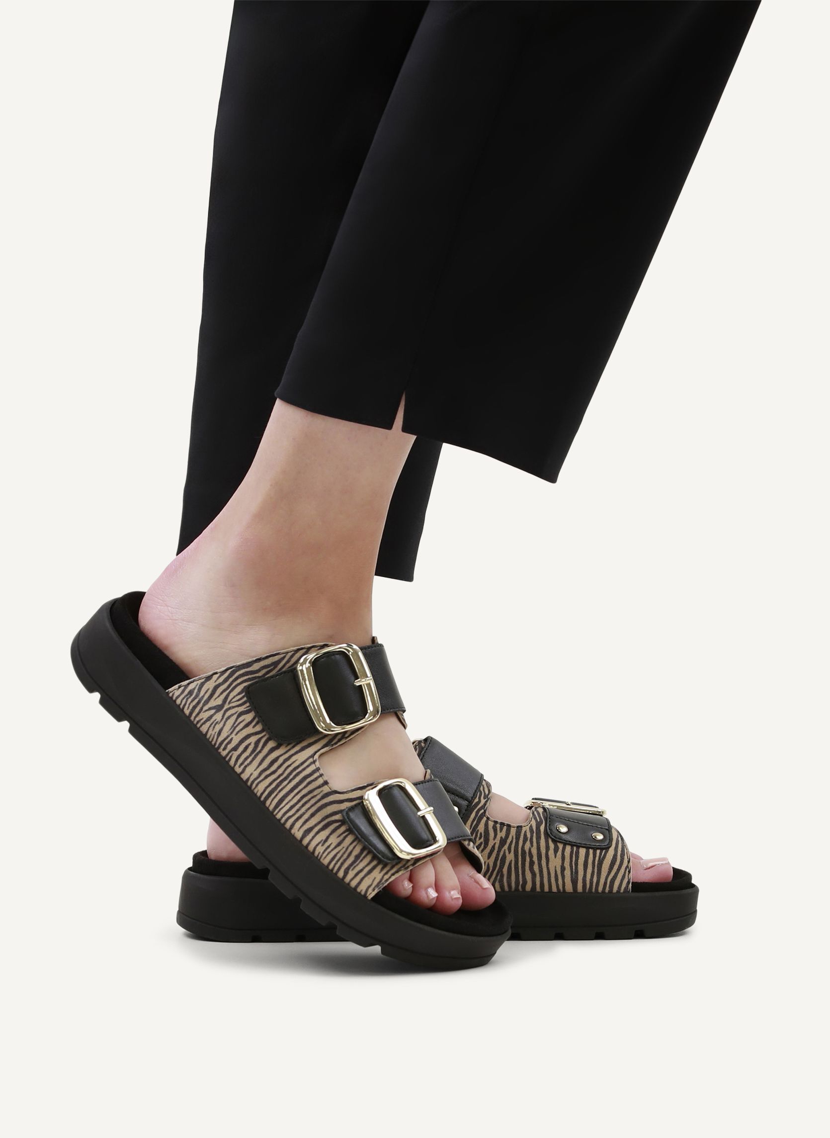 Mules 9-27202-46 femme beige Caprice Mules 9-27202-46 femme beige Beige