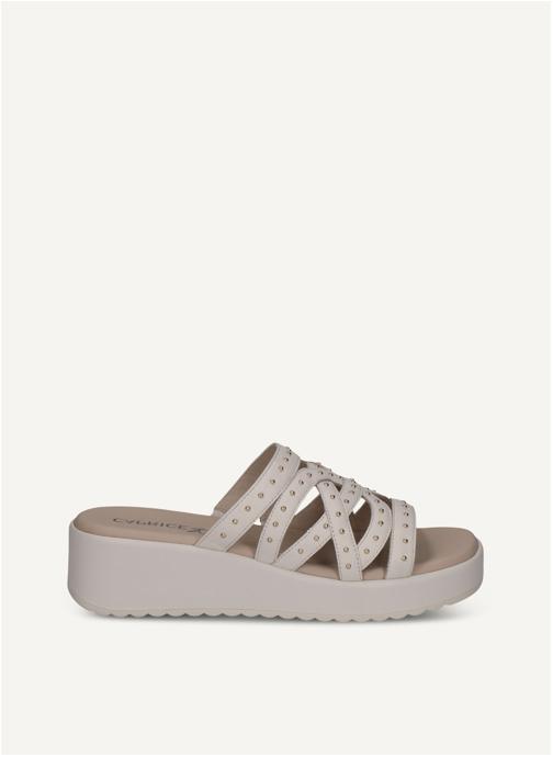 Caprice Mules 9-27200-46 femme blanc