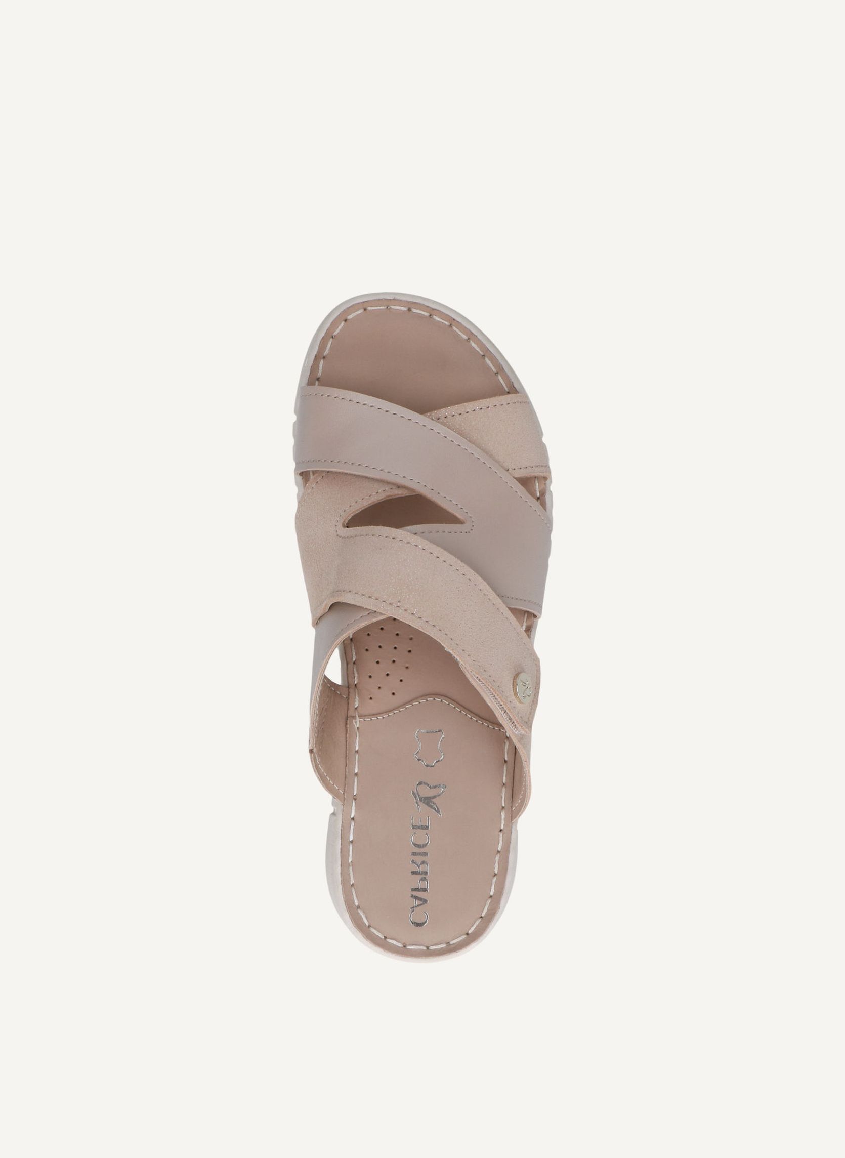 Mules 9-27102-46 femme beige Caprice Mules 9-27102-46 femme beige Beige