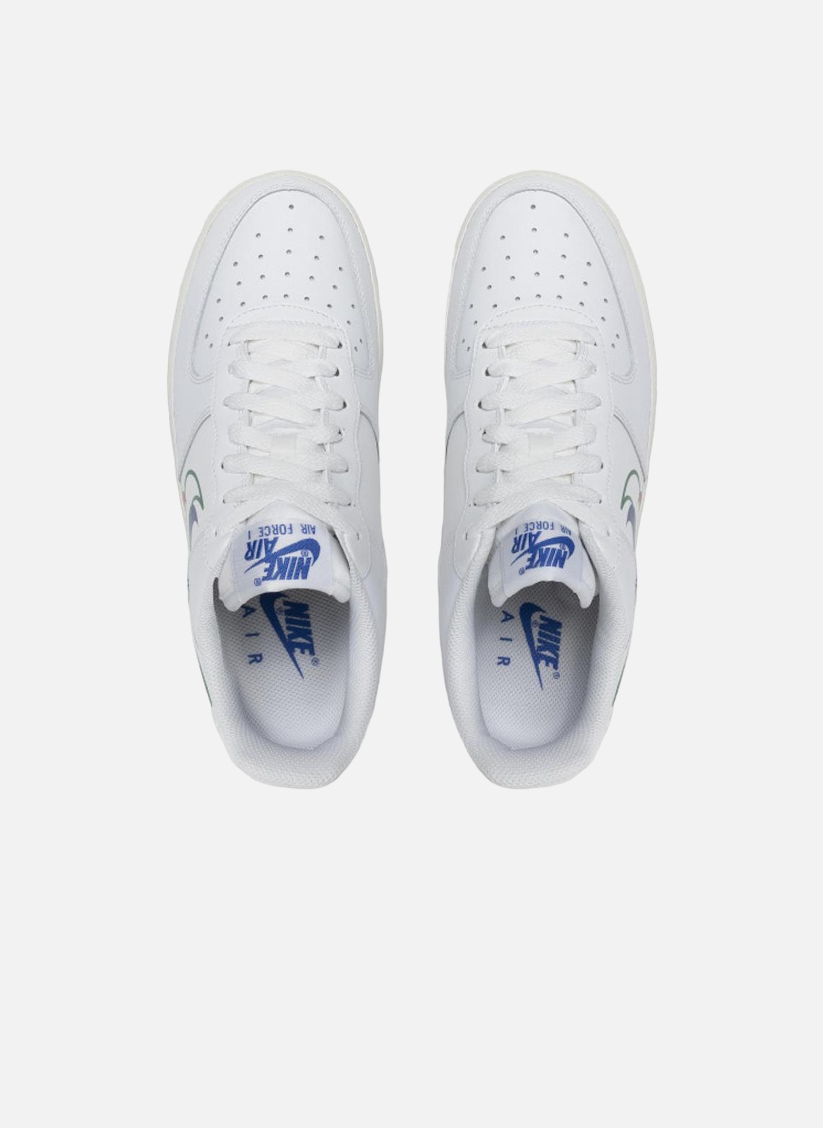 Baskets basses Air Force 1 homme blanc Nike Baskets basses Air Force 1 homme blanc Blanc & vert