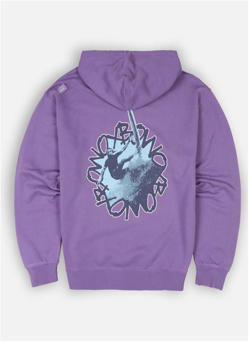 Oxbow Sweats à capuche SHRED homme violet